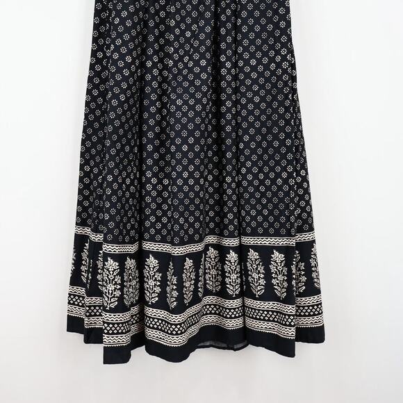 J.Crew Strapless Mixy Midi Dress Black Block Print Size Large NWT - Picture 6 of 10